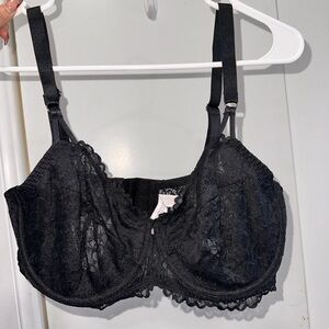 Elegant Black Lace Bra